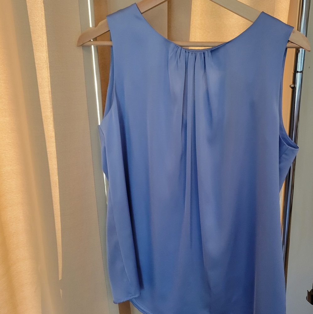 The Limited Blue Sleeveless Top Blouse